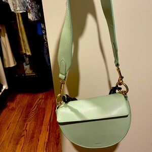 Boutique Yuzefi Teal Crossbody bag Mint color